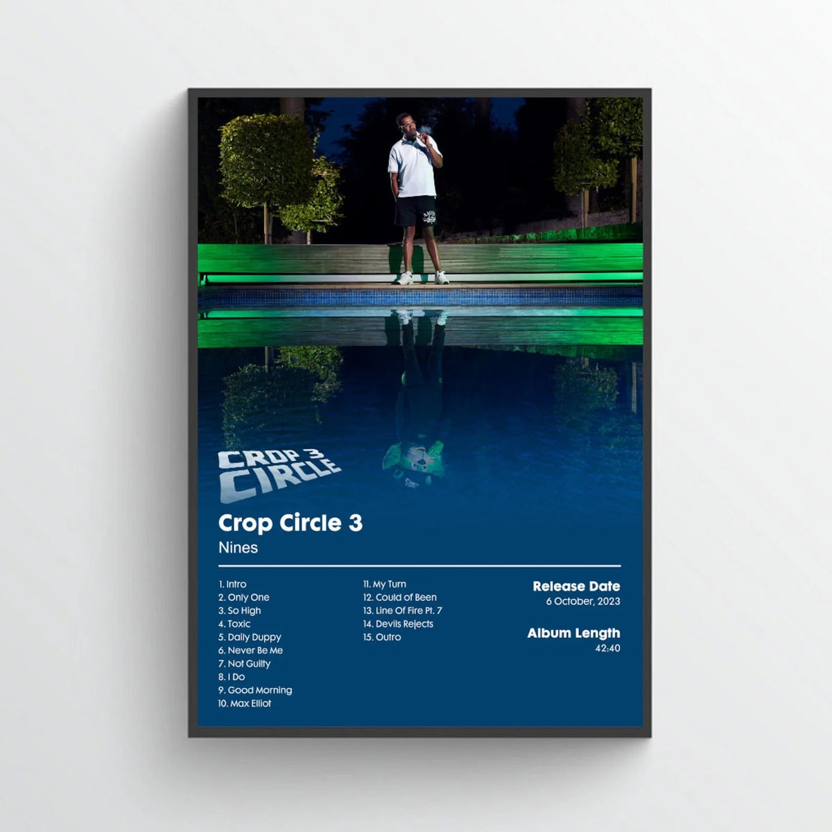 Nines "Crop Circle 3" Album Poster