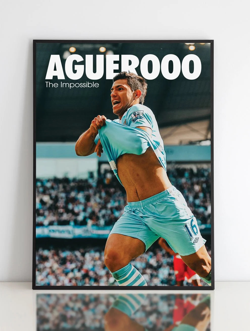 Sergio Aguero Poster