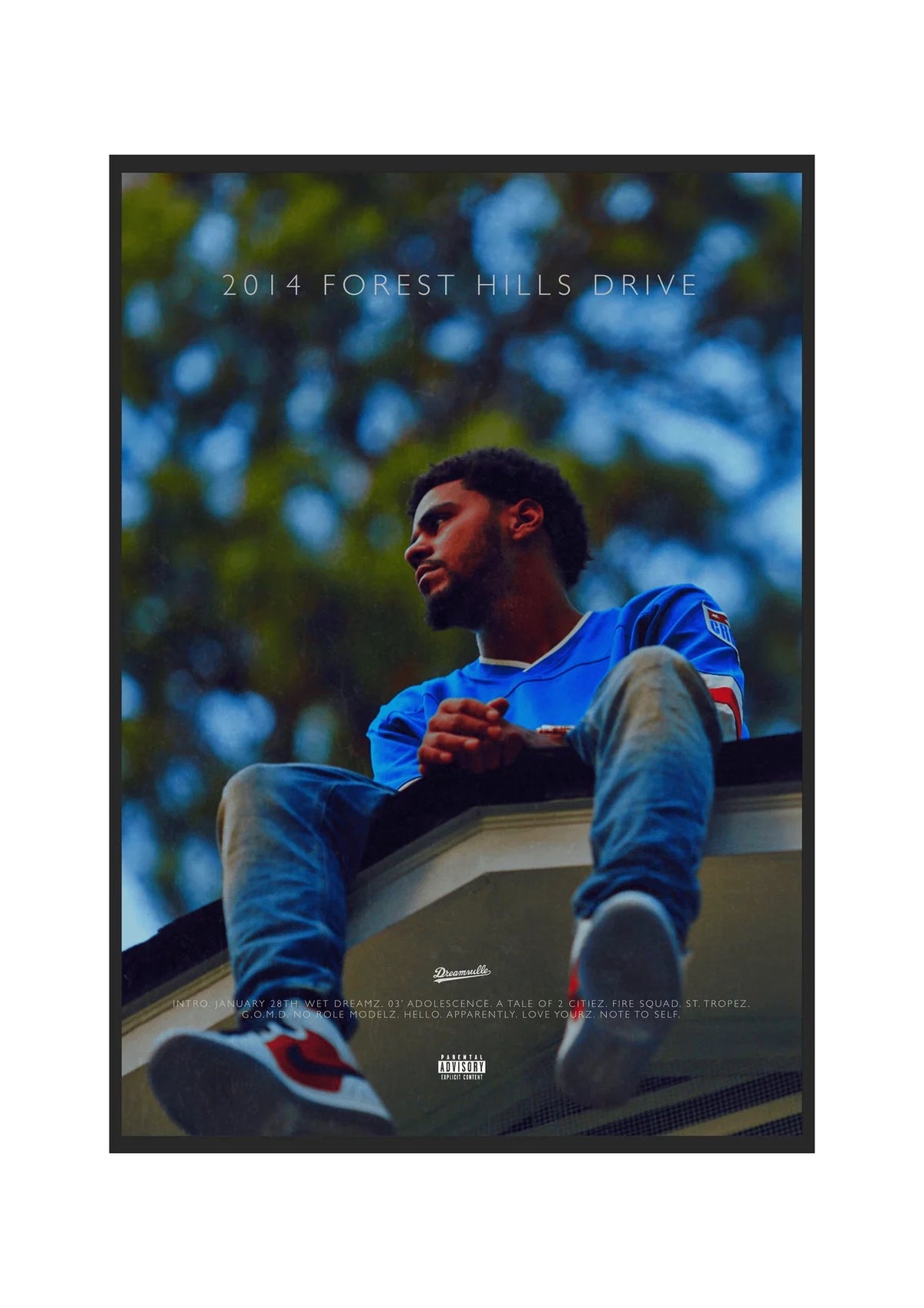 J Cole Affischtryck